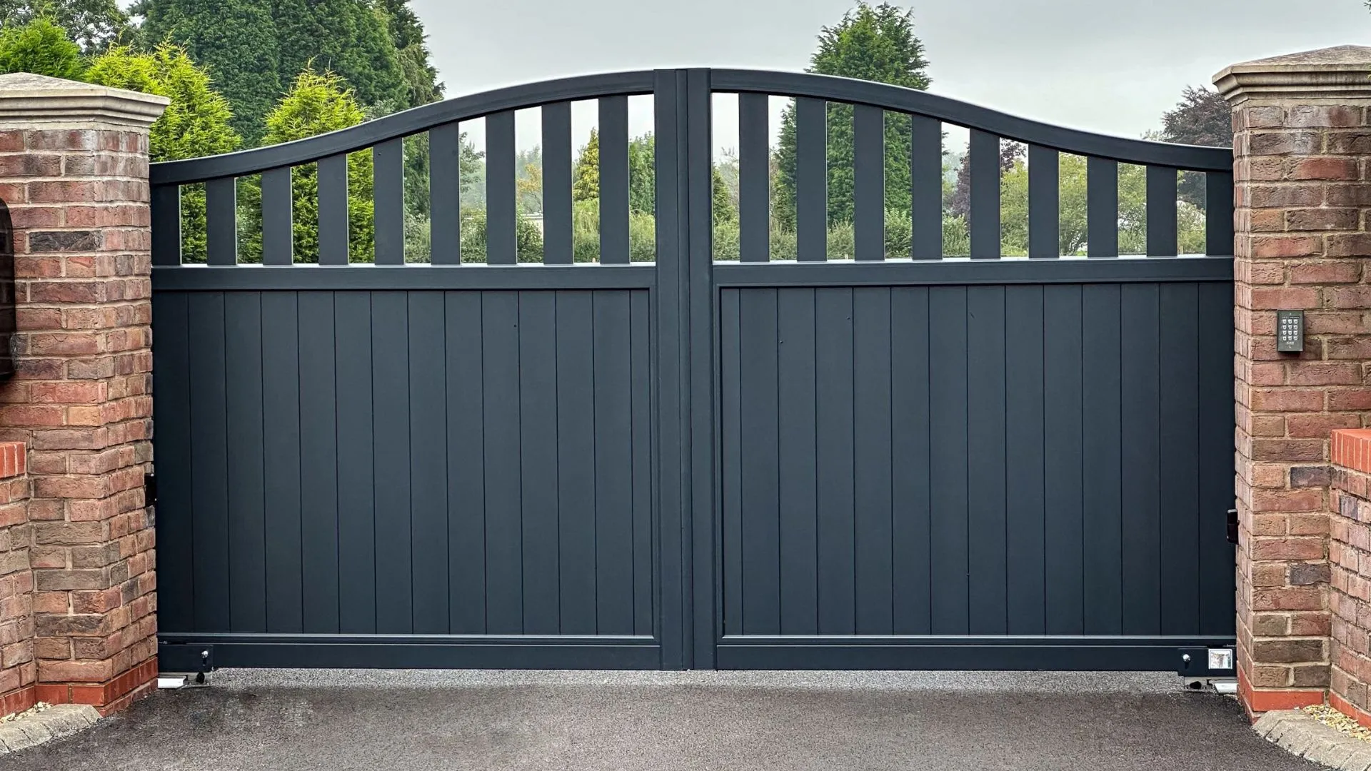 A stylish gate